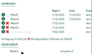 Kontoinformationen
