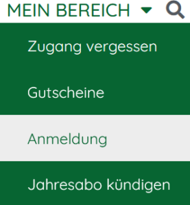 Mein Bereich